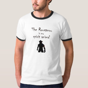 Rougarou Is My Spirit Animal Louisiana Baseball T T-Shirt
