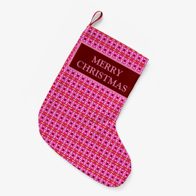 Rouge Christmas Stocking (Front (Hanging))
