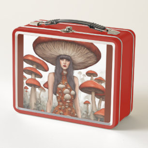 Rouge Fungirl Metal Lunch Box