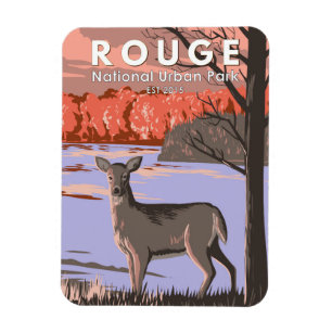 Rouge National Urban Park Canada Travel Vintage Magnet