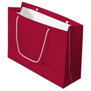 Rouge (solid colour) large gift bag