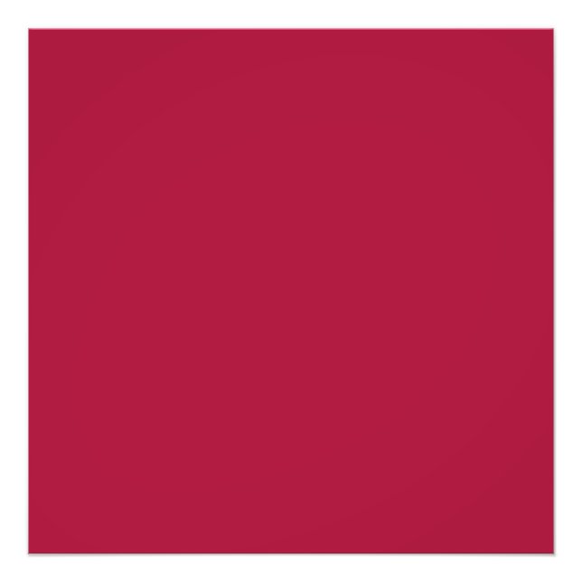 Rouge (solid colour) photo print (Front)