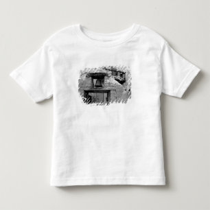 Rough adobe bell in entryway, Santa Fe, New Toddler T-Shirt