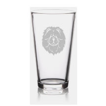 Rough Chow etched glassware - choose style