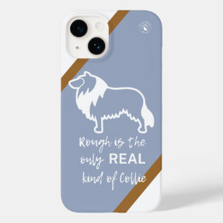 Rough Collie Blue Merle Apple iPhone 14 Case
