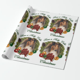 Rough Collie Christmas Wrapping Paper