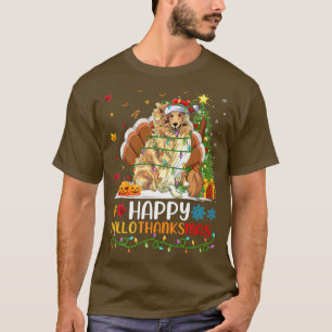 Rough Collie Dog Lover Funny Rough Collie HelloTha T-Shirt