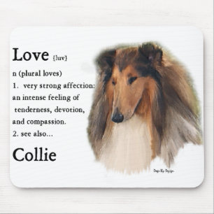 Rough Collie Gifts Mouse Mat