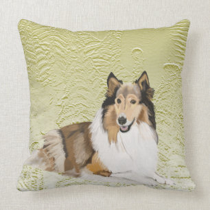 Rough Collie, Long Haired Collie Cushion