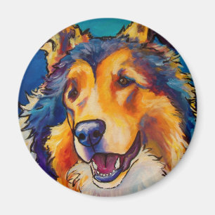 Rough Collie Magnet