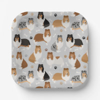 Rough Collie Paws and Bones