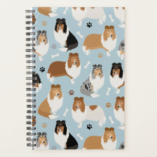Rough Collie Paws and Bones Planner