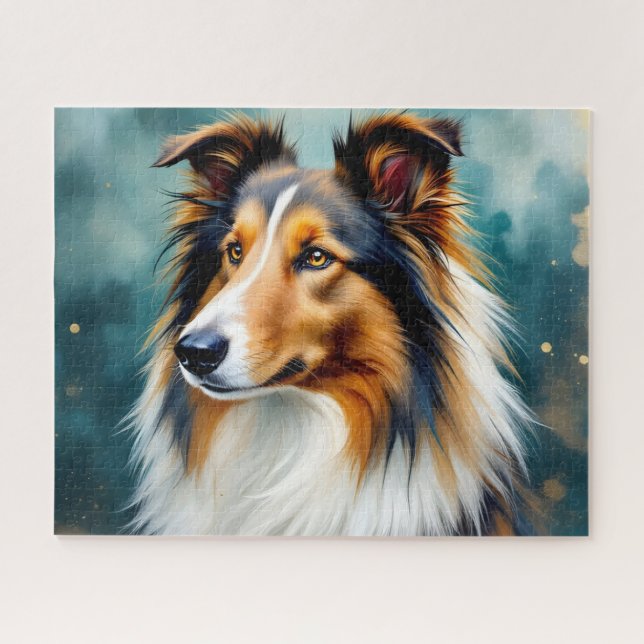 Rough Collie Portraits  Jigsaw Puzzle (Horizontal)