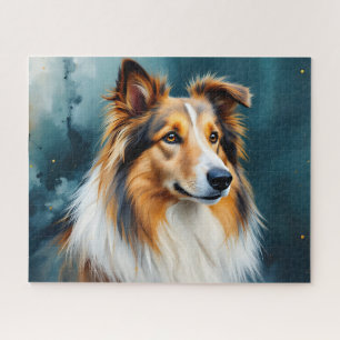 Rough Collie Portraits Jigsaw Puzzle