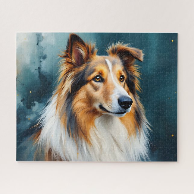 Rough Collie Portraits  Jigsaw Puzzle (Horizontal)