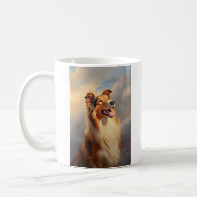 Rough collie / Scottish collie Coffee Mug (Left)