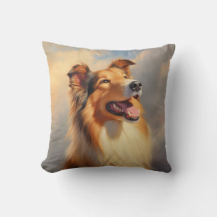 Rough collie / Scottish collie Cushion