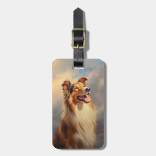 Rough collie / Scottish collie Luggage Tag