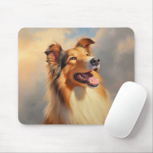 Rough collie / Scottish collie Mouse Mat