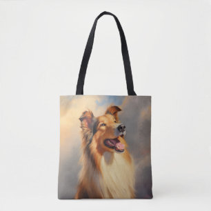Rough collie / Scottish collie Tote Bag
