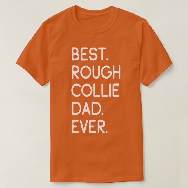 Rough Collie T-Shirt (Design Front)