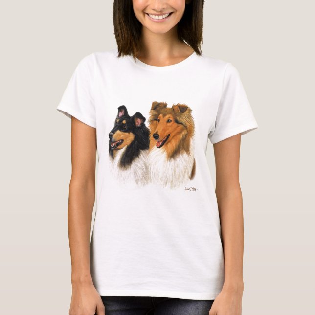 Rough Collie T-Shirt (Front)