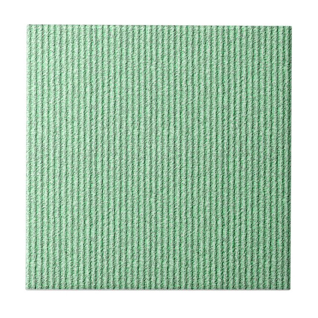 Rough Corduroy Stripes in Lime Green Tile (Front)