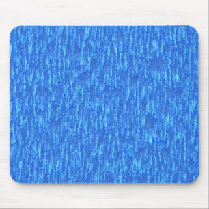 Rough Crystal Surface Blue Mouse Mat