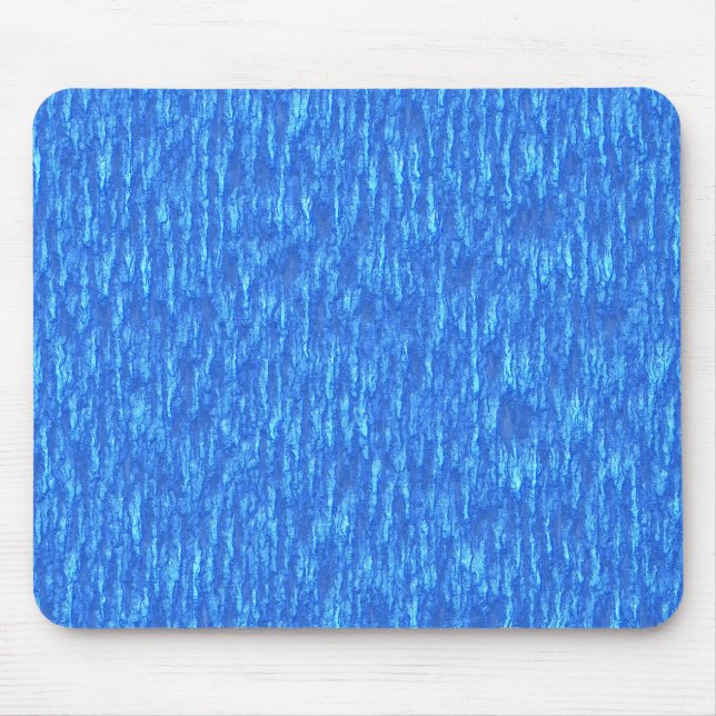 Rough Crystal Surface Blue Mouse Mat (Front)