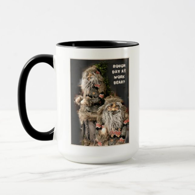 Rough Day at Work Dear? Mug (Left)