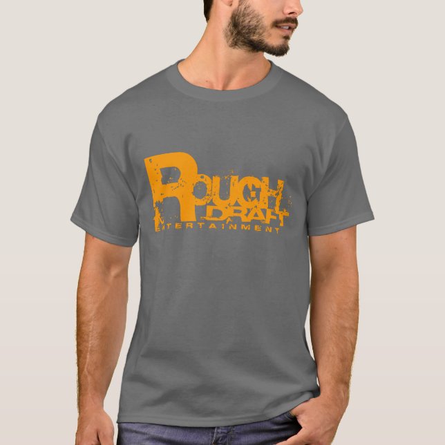 Rough Draught   Ent Grey T-Shirt (Front)