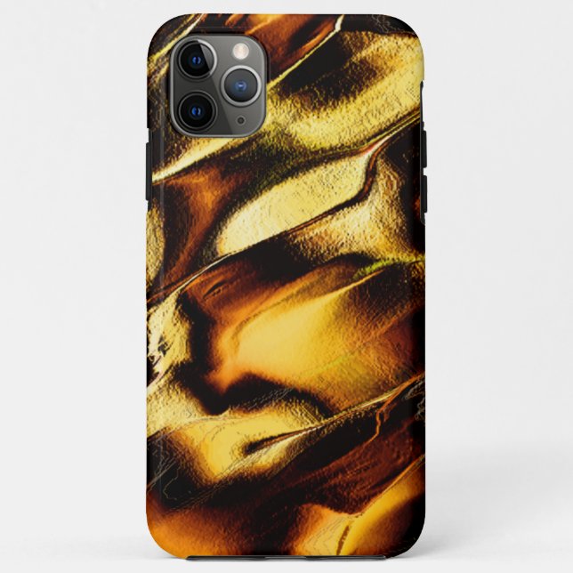 Rough dunes in burnt gold Case-Mate iPhone case (Back)