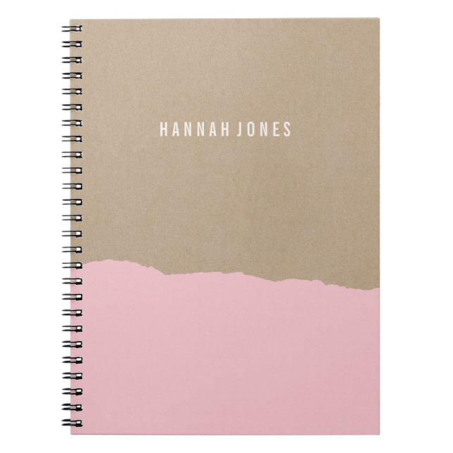 Rough Edge Journal - Pink (Front)