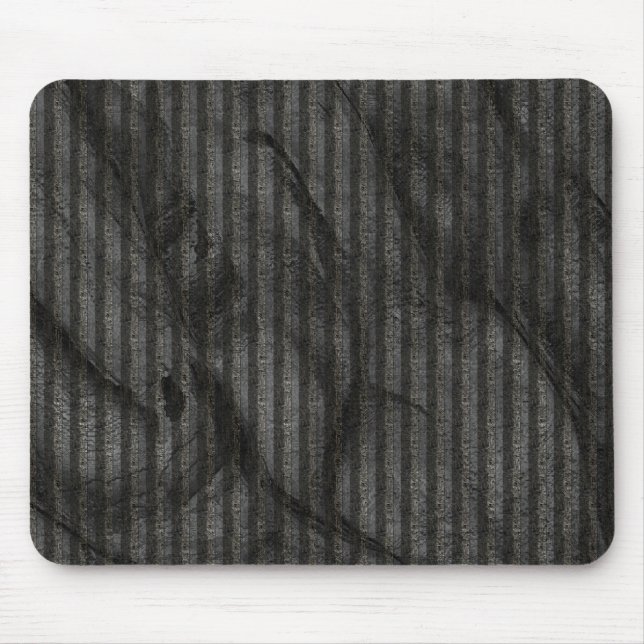 Rough grey stripes over stained abstract drawing t mouse mat (Front)