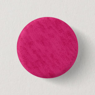 Rough Grungy Velvet Texture: Bright Hot Pink 3 Cm Round Badge