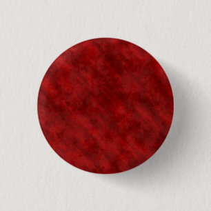 Rough Grungy Velvet Texture: Deep Blood Red 3 Cm Round Badge