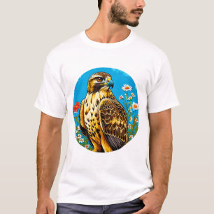 Rough legged hawk bird T-Shirt