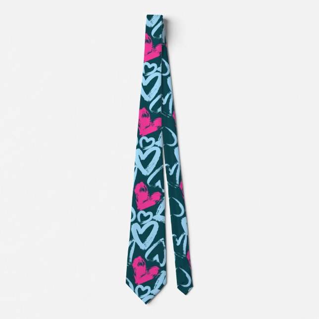 Rough Love.DGreen BG Tie (Front)