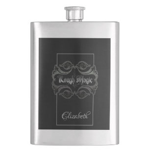 Rough Magic Personalised  Hip Flask