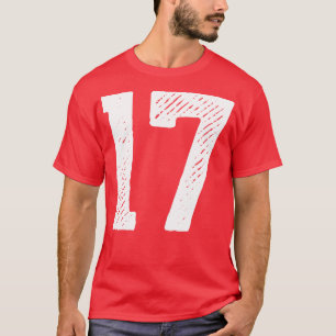 Rough Number 17 1 T-Shirt