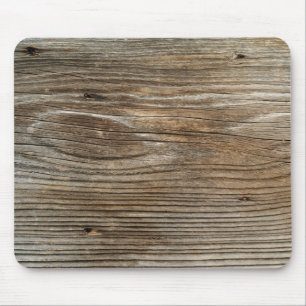 rough old plank of wood mouse mat