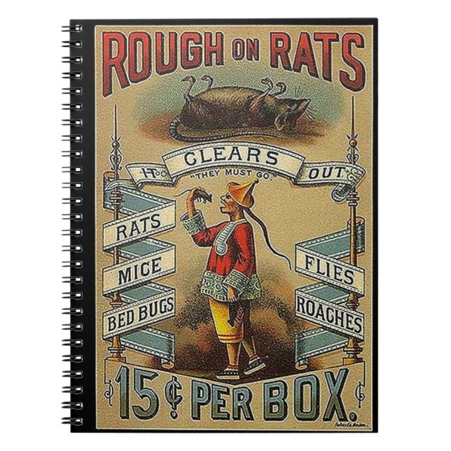 rough on rats notebook (Front)