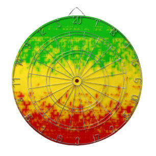 Rough Rasta Design Dartboard