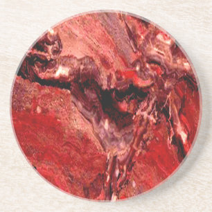 Rough Red Rocks Mars Drink Coaster