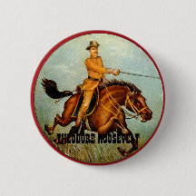 Rough Rider - Button