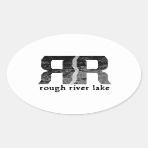 Rough River Lake Oval Sticker