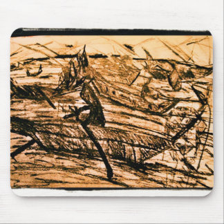 Rough Sailing Mouse Mat