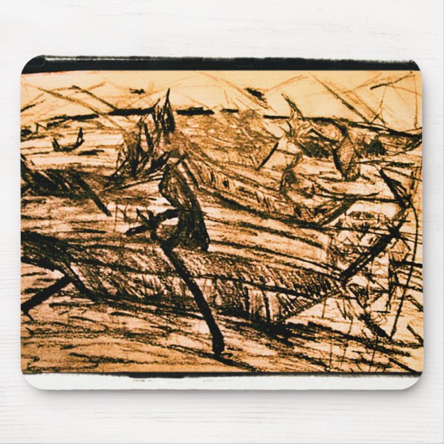 Rough Sailing Mouse Mat (Front)