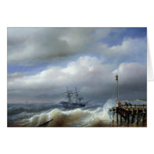 Rough Sea in Stormy Weather, 1846