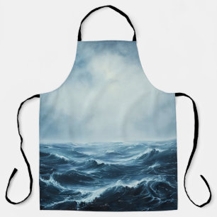 Rough Seas Ocean Waves Apron